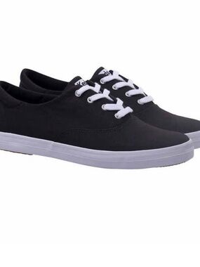 black Keds - Canvas Sneaker - Size 6